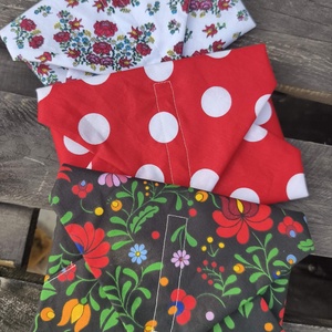 Újraszalvéta Magyaros szett - táska & tok - uzsonna- & ebéd tartó - szendvics csomagoló - Meska.hu