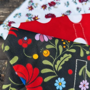 Újraszalvéta Magyaros szett - táska & tok - uzsonna- & ebéd tartó - szendvics csomagoló - Meska.hu