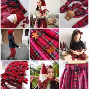 Skót kockás nadrágszoknya - ruha & divat - babaruha & gyerekruha - nadrág - Meska.hu