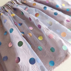 Lila pöttyös foil tüll szoknya - ruha & divat - babaruha & gyerekruha - szoknya - Meska.hu