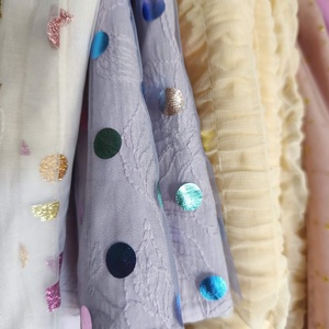 Lila pöttyös foil tüll szoknya - ruha & divat - babaruha & gyerekruha - szoknya - Meska.hu