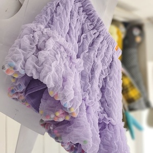 Lila gyűrt tüll szoknya, Ruha & Divat, Babaruha & Gyerekruha, Szoknya, , MESKA