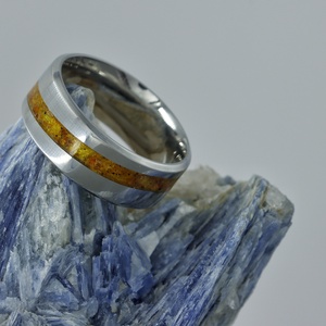 Nemesacél Gyűrű Borostyán Ásvánnyal. Vízálló, Karcálló, Anti-Allergén, Egyedi Megrendelésre! - ékszer - gyűrű - kerek gyűrű - Meska.hu Nemesacél Gyűrű Borostyán Ásvánnyal. Vízálló, Karcálló, Anti-Allergén, Egyedi Megrendelésre! - ékszer - gyűrű - kerek gyűrű - Meska.hu