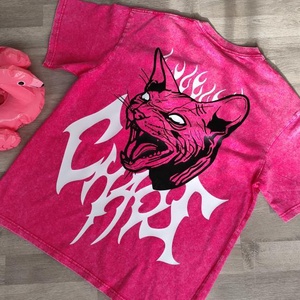 ÚJ! Chaos Sphynx oversize póló , Ruha & Divat, Férfi ruha, Póló, Fotó, grafika, rajz, illusztráció, MESKA