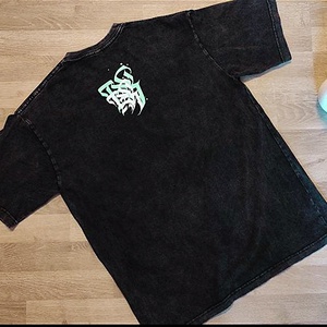 ÚJ! Calligraphy oversize póló  - ruha & divat - férfi ruha - póló - Meska.hu