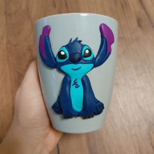 Stitch mintás bögre, Otthon & Életmód, Konyhafelszerelés, tálalás, Tálalás, Bögre & Csésze, Gyurma, MESKA
