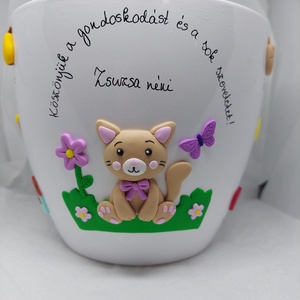Ballagási kaspó - Meska.hu