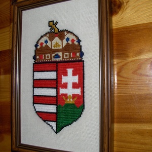 Magyar címer fali kép -  - Meska.hu
