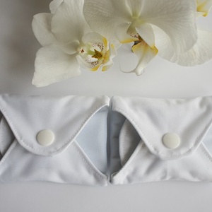 Pamut éjszakai intim betét 2 db-os HÓFEHÉR 26 cm-es, Szépségápolás, Intim higiénia, Intimbetét, Varrás, MESKA