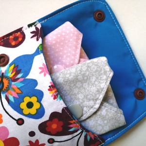 Színes Öröm női intim tartó, neszesszer / betéttartó, , Varrás, MESKA