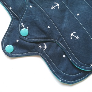 Pamut intim betét 2 db-os Nyári kaland - szépségápolás - intim higiénia - intimbetét - Meska.hu