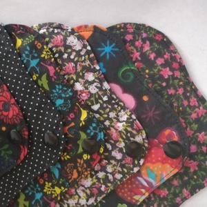 Pamut tisztasági betét szett Éjkirálynő - szépségápolás - intim higiénia - tisztasági betét - Meska.hu