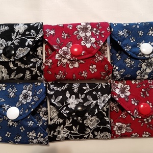 Pamut tisztasági betét szett Éjjeli virágok, Szépségápolás, Intim higiénia, Tisztasági betét, Varrás, MESKA