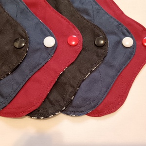 Pamut tisztasági betét szett Éjjeli virágok - szépségápolás - intim higiénia - tisztasági betét - Meska.hu