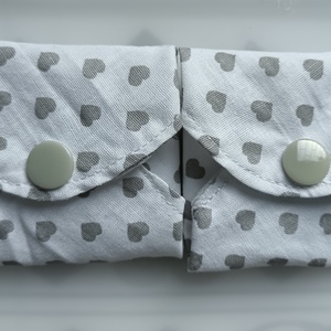 Selyem tisztasági betét -selymesen egészséges-szürke - Meska.hu