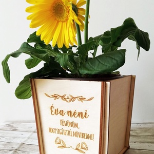 Virágcserép kaspó egyedi üzenettel - otthon & életmód - dekoráció - virágdísz és tartó - cserép & kaspó - Meska.hu