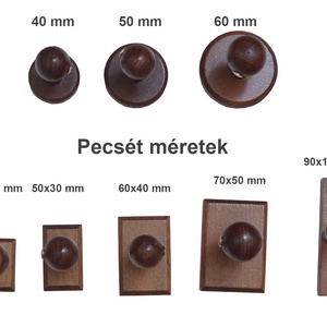 Fanyeles pecsét egyedi grafikával - Meska.hu