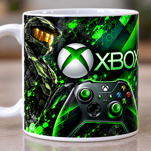 Xbox Bögre, Otthon & Életmód, Konyhafelszerelés, tálalás, Tálalás, Bögre & Csésze, Fotó, grafika, rajz, illusztráció, MESKA