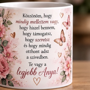 Legjobb Anya - otthon & életmód - konyhafelszerelés, tálalás - tálalás - bögre & csésze - Meska.hu