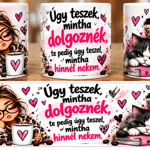 Munkahelyi Túlélő Bögre - otthon & életmód - konyhafelszerelés, tálalás - tálalás - bögre & csésze - Meska.hu