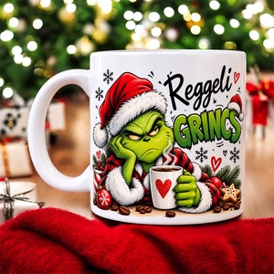 Reggeli Grincs Bögre - Meska.hu