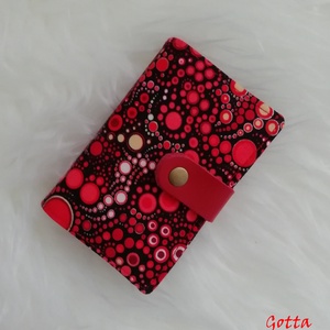 Kártya és igazolvány tartó - Effervescence Red -  - Meska.hu