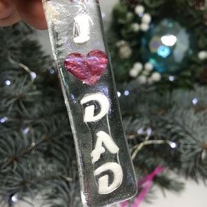 Üvegdíszek karácsonyra - áttetsző  - karácsony - karácsonyi lakásdekoráció - karácsonyfadíszek - Meska.hu