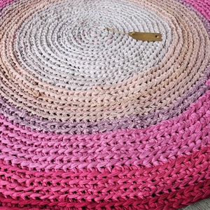 Horgolt szőnyeg rózsaszín színvilág - otthon & életmód - lakástextil - szőnyeg - horgolt szőnyeg - Meska.hu Horgolt szőnyeg rózsaszín színvilág - otthon & életmód - lakástextil - szőnyeg - horgolt szőnyeg - Meska.hu