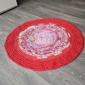 Horgolt színátmenetes szőnyeg  - otthon & életmód - lakástextil - szőnyeg - horgolt szőnyeg - Meska.hu