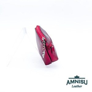 Metál bordó kettő cipzáras kulcstartó B5006 -  - Meska.hu