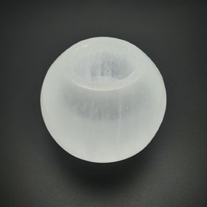 Szelenit mécsestartó gömb 6 cm - Meska.hu