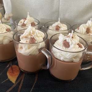 Kávé illatú illatgyertya - Meska.hu