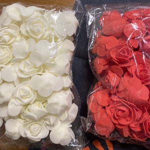 Habrózsa 3cm - Meska.hu