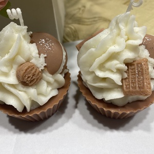 Illatos muffin illatgyertya - otthon & életmód - gyertya, illat, aroma - gyertya - Meska.hu