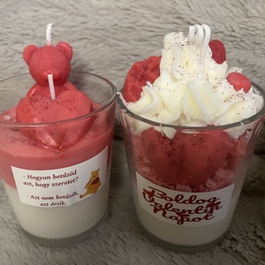 illatos szójaviasz illatgyertya - otthon & életmód - gyertya, illat, aroma - gyertya - Meska.hu