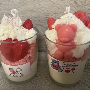 illatos szójaviasz illatgyertya - otthon & életmód - gyertya, illat, aroma - gyertya - Meska.hu