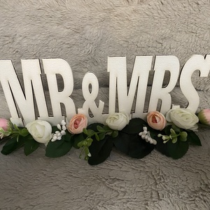 Esküvői asztaldísz mr - Meska.hu
