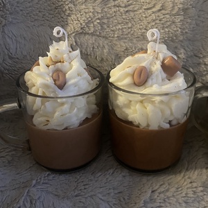 Kávé illatú illatgyertya - otthon & életmód - gyertya, illat, aroma - gyertya - Meska.hu