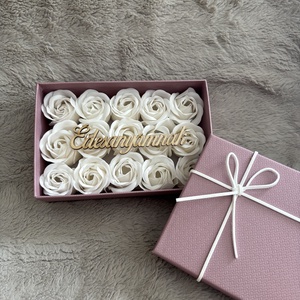 Illatos szappanrózsa díszdobozban Pedagógusnak,óvónőnek,ballagásra stb - esküvő - emlék & ajándék - doboz - Meska.hu