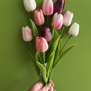 Élethű szálas gumi tulipán - Meska.hu