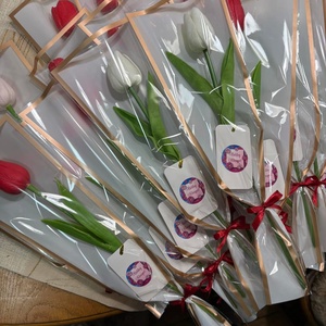 Élethű tulipán nőnapra - otthon & életmód - dekoráció - virágdekoráció - virágok - szálas virág - Meska.hu