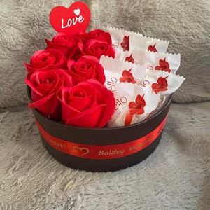 Valentin napi rózsa box, Otthon & Életmód, Virágdekoráció, Virágok, Virágbox, , MESKA