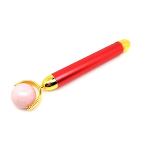 Masszázs roller rózsa gömb pink arany nyél elemes, Otthon & Életmód, Dekoráció, Spiritualitás, Ásványok, , MESKA