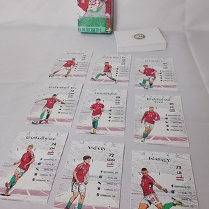 Magyar Válogatott � 2 az 1�ben kártyajáték - játék & sport - készségfejlesztő és logikai játék - memória játékok - Meska.hu