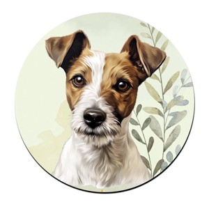 Jack Russell terrier portré mintás bögre alátét - Meska.hu