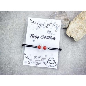 Merry Christmas karneol angyal karkötő, , , MESKA