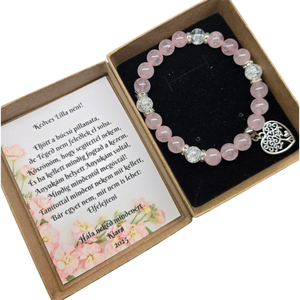 Ballagási ásvány karkötők óvó néniknek, bölcsis néniknek és tanároknak - ékszer - karkötő - ásványkarkötő - Meska.hu