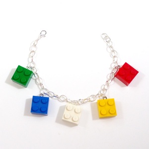 Lego  karkötő - ékszer - karkötő - charm karkötő - Meska.hu