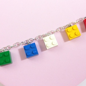 Lego  karkötő - ékszer - karkötő - charm karkötő - Meska.hu