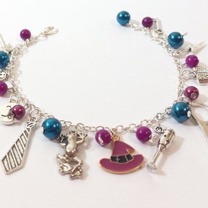 Harry Potter karkötő - ékszer - karkötő - charm karkötő - Meska.hu